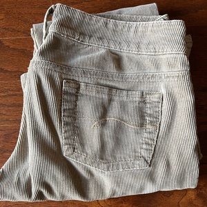Silver brand Corduroy jeans, size 28x35